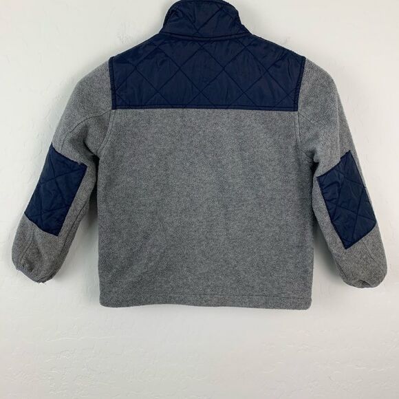 Snozu gray and navy fleece and quilted jacket - Picture 2 of 6